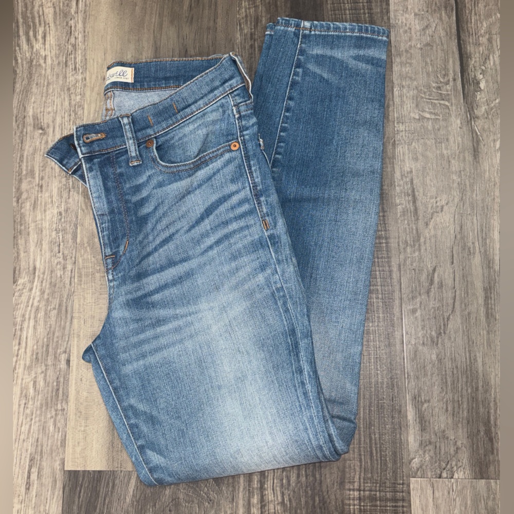 Madewell High-Rise Skinny Jeans Light Wash | Size 28 | Classic Denim